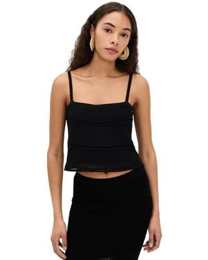 Z Supply Fernanda Crochet Tank - Black