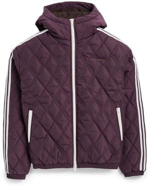 adidas Quilted Jacket - Purple
