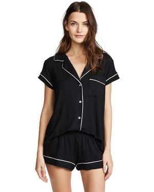 Eberjey Gisele Shortie Pyjama Set - Multicolour
