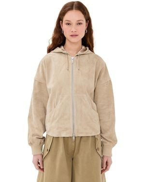 Halfboy Hoodie Bomber Jacket - Natural