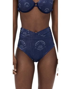 Ancora Auroral Bikini Bottoms - Blue