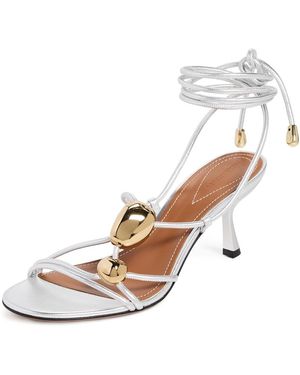 Zimmermann Gleam Sandals 65Mm - White