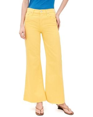 Mother The Tomcat Roller Fray Jeans - Yellow