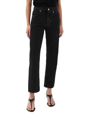 BITE STUDIOS Curved Organic Cotton Denim Jeans - Black