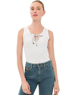 Burberry Tierra Tank - Blue