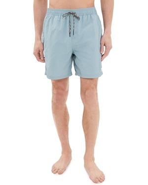Katin Poolside Volley Swim Trunks 7 - Blue