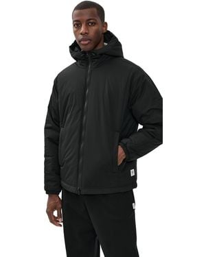 Reigning Champ Nylon Ripstop Signal Hooded Jacket - Black