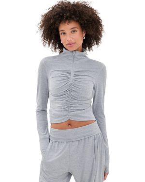 Fp Movement Tempo Half Zip Tee - White