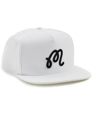 Malbon Golf Snapback Hat - White