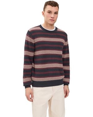 Madewell Frances Stripe Crew Sweater - Multicolor