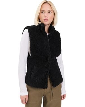 The Lulo Project Amparo Faux Fur Vest - Black