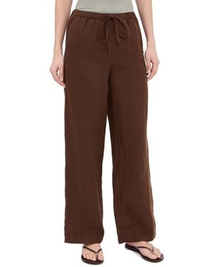 Rails Emmie Linen Pants - Brown