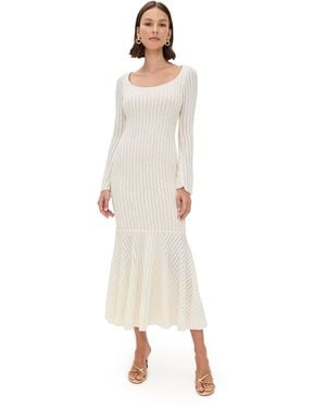 Reformation Tilda Knit Dress - White