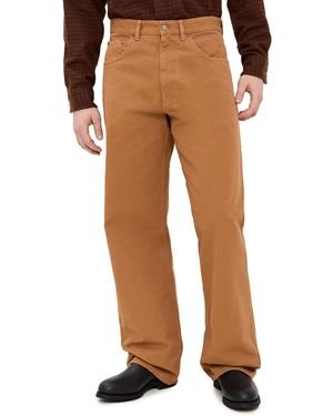 MM6 by Maison Margiela 5 Pocket Pants - Natural
