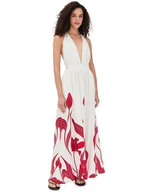 ANDRES OTALORA Mi Esplendor Dress - Red