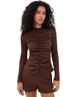 Maylé Vásquez Organica Top - Brown