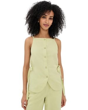 ALIGNE Ozais Linen Top - Multicolor