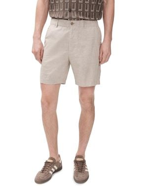 Marine Layer Saturday Hemp Chino Shorts 7 - Natural
