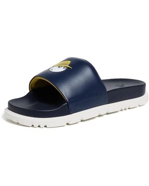Malbon Buckets Slides - Blue