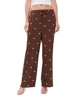 Z Supply Lara Dot Pants - Brown