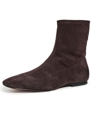 Madewell Paisley Flat Glove Boots - White