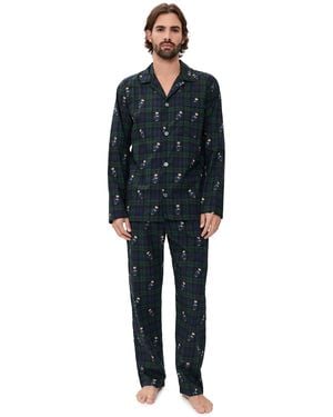 Polo Ralph Lauren Woven Bear Pajama Set - Black