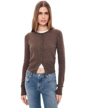 ÉTERNE Reese Cashmere Cardigan - Black