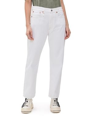 R13 Boyfriend Jeans - White