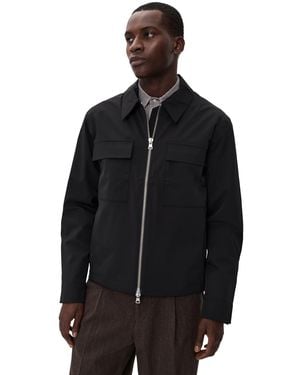 NN07 Alban Lightweight Technical Jacket - Black