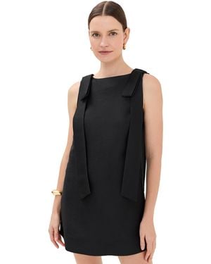 ALIGNE Fern Bow Mini Dress - Black