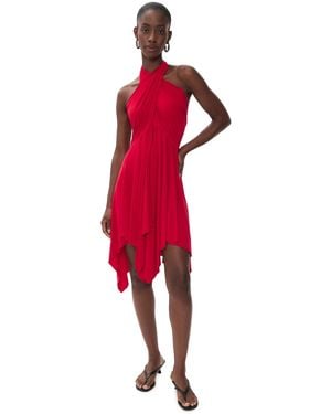 Norma Kamali Convertible Dress - Red