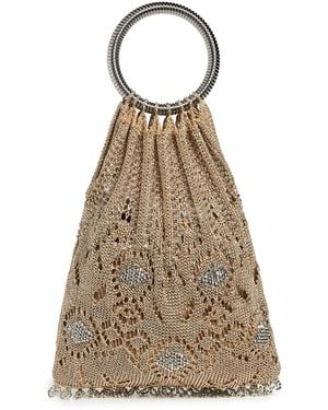 Rabanne Sac A Main Pouchette - Natural