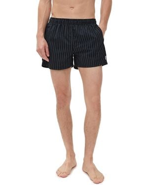 AUTO-REPLY Printed Sebastian Swim Trunks 4 - Black