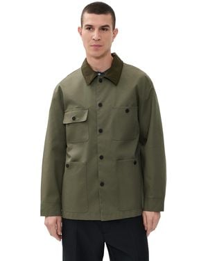 Officine Generale Benji Tech Jacket - Green