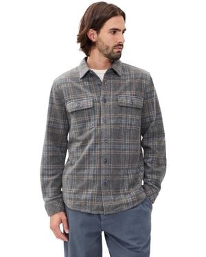 Rails Alder Shacket - Gray