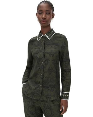 Las Sureñas Italian Coast Shirt - Black