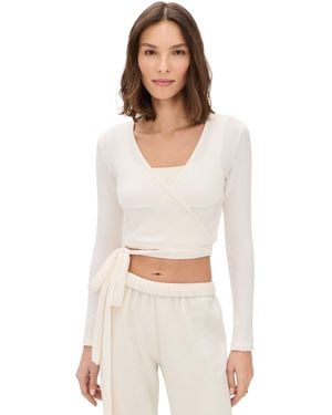 Strut-this The Wrap Top - Black
