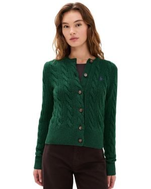 Polo Ralph Lauren Cable Cardigan - Green