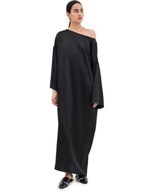 frenken Flag Big Satin Dress - Black