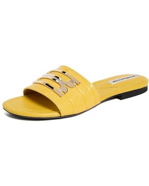 Victoria Beckham Slides - Yellow