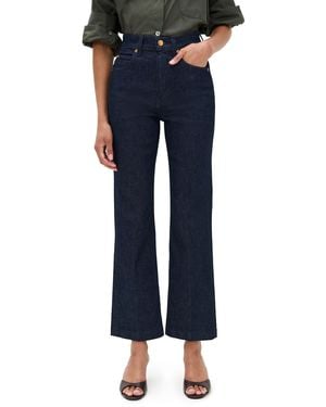 Jamie Haller The Blind Crease Crop Jeans - Blue
