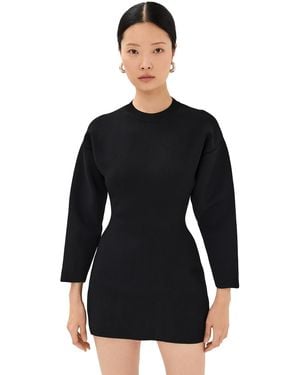 Wardrobe NYC Closet. Nyc Rhw Power Knit Mini Dress - Black