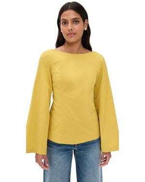 STAUD Mina Top - Yellow