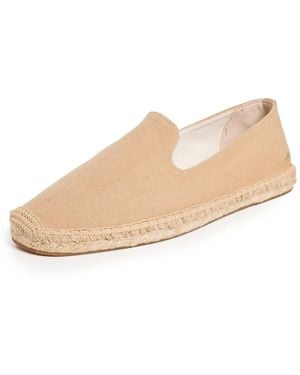 Soludos Smoking Slipper Espadrilles - White