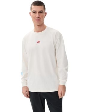 Malbon Mountain Gorse Tee - White