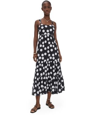 Playa Lucila Polka Dot Dress - White