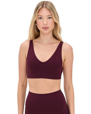 Splits59 Airweight Scoop Back Bra - Purple