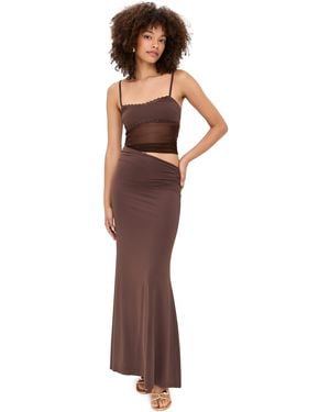 Runaway the Label Celyse Midi Dress - Multicolour