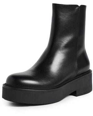 Gianvito Rossi Hiro Vitello Glove Boots - Black