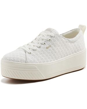 Keds Skyler Festival Eyelet Sneakers - White